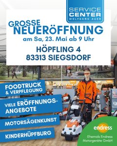 Neueröffnung Siegsdorf